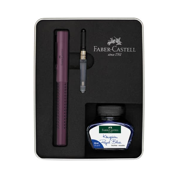 4005402015139 - Geschenkset 3-teilig GRIP Edition berry 4005402015139 Faber-Castell