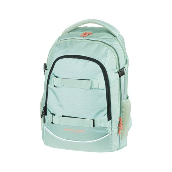 9002638227539 - Schulrucksack Fame 20 Glow in the Dark Kunstfaser mint