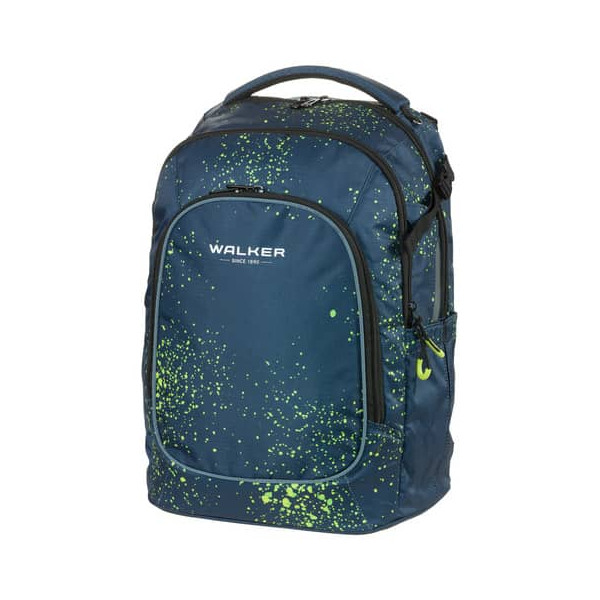 9002638227805 - Schulrucksack Campus EVO 20 Neon Splash Kunstfaser dunkelblau gelb