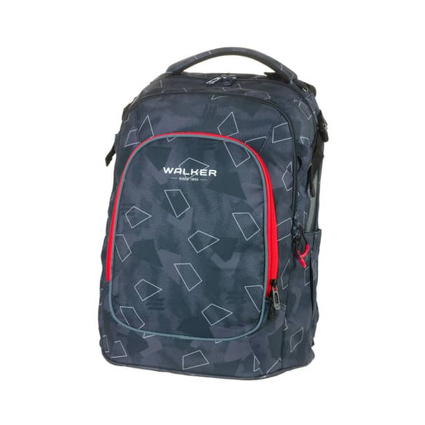 9002638227836 - Schulrucksack Wizzard grey polygon 9002638227836 42122-376