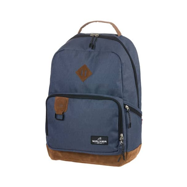 9002638228598 - Schulrucksack Pure Eco Kunstfaser dunkelblau