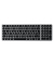 SATECHI Compact Backlit Bluetooth Tastatur kabellos grau, silber