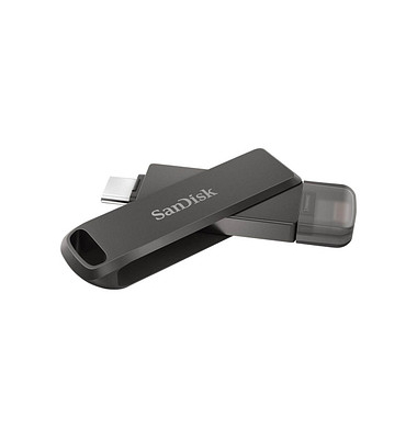 SanDisk USB-Stick iXpand Luxe schwarz 256 GB