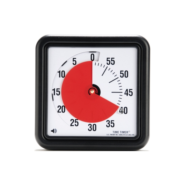 0051497166311 - Stop Tisch mit Signa Mediu Maße 18 x 18cm schwa 0051497166311 TIME TIMER