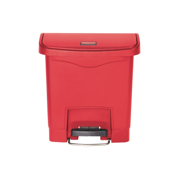 0086876224078 - Rubbermaid Tretabfalleimer Slim Jim 1883563 Kunststoff 15l rot 0086876224078 Newell Rubbermaid