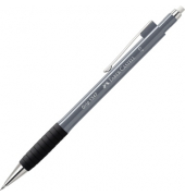 FABER-CASTELL GRIP 1347 Druckbleistift grau B 0,7 mm