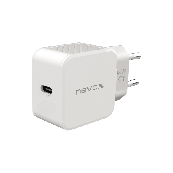 4250686410082 - nevox Ladegerät USB-C HC-2008 weiß 4250686410082 nevox GmbH