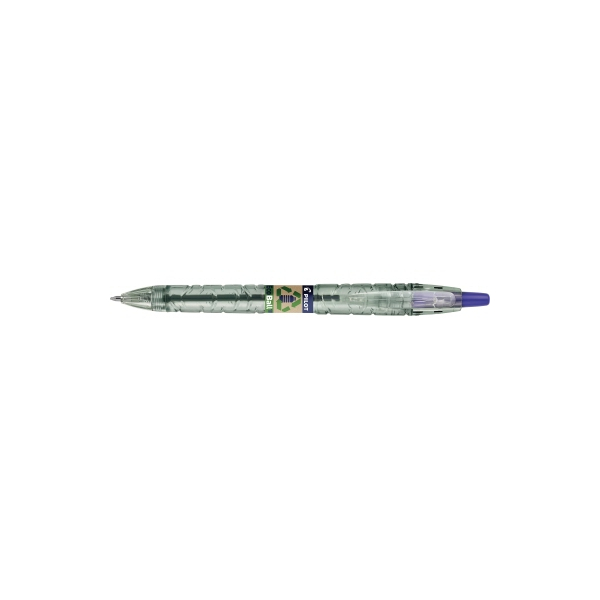 4902505621598 - Kugelschreiber PILOT Bottle 2 Pen Ecoball blau Strichbreite 06 mm dokumentenecht nachfüllbar Druckmechanik 86 % Recyclingmaterial