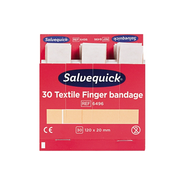 7310806496000 - Salvequick Fingerverband 6496 elastisch 7310806496000 30 Stück