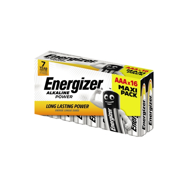 7638900436419 - Mm_unverified_brand - Energizer Power Micro (AAA)-Batterie Alkali-Mangan 15 v 16 St