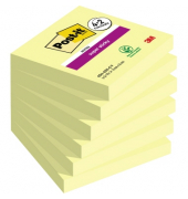 Haftnotizen 7100259321, Super Sticky Notes, 76x76mm, gelb