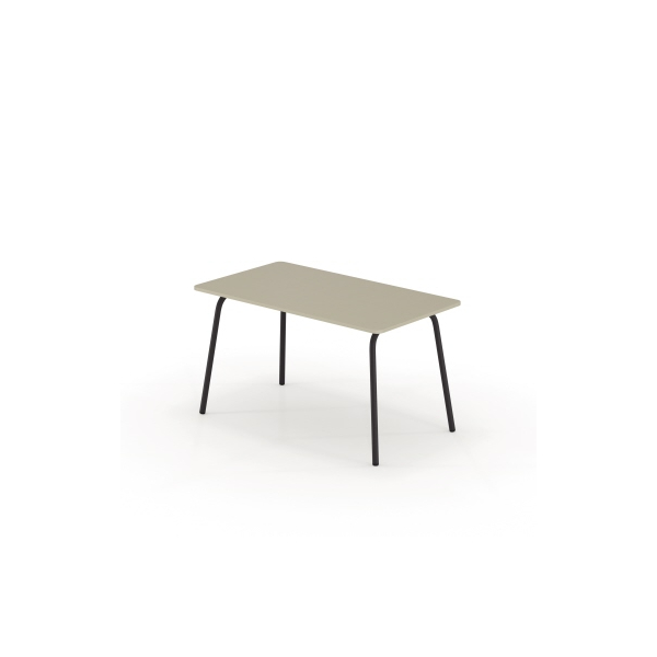 4003969123779 - Schreibtisch selab work & meet desk 815019481 65-130cm (H) 140x80cm (BxT) rechteckig lichtgrau   schwarz 4003969123779 Sedu