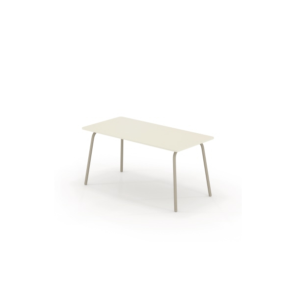 4003969123854 - Schreibtisch selab work & meet desk 815020201 65-130cm (H) 160x80cm (BxT) rechteckig weiß   beige 4003969123854 Sedus