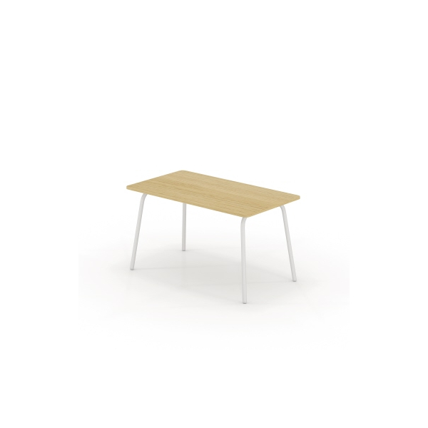 4003969123953 - Schreibtisch selab work & meet desk 815019172 65-130cm (H) 140x80cm (BxT) rechteckig eiche hell   weiß 4003969123953 Sedus