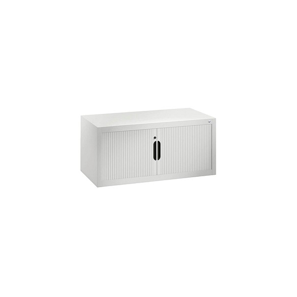 4056211533857 - CP Omnispace Aufsatz-Rollladenschrank lichtgrau keine Fachböden 1000 x 420 x 450 cm