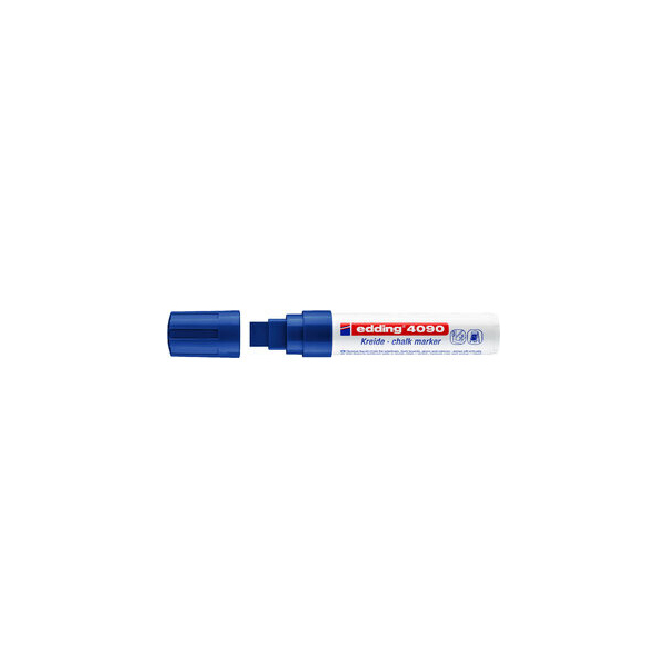 4004764787777 - Kreidemarker 4090 Keilspitze 4 - 15 mm Schreibf blau 4004764787777 edding 5 Stück