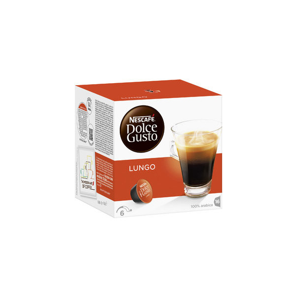 5011546498423 -  Kapsel Dolce Gusto? LUNGO ergibt 120ml 16x7g 5011546498423 NESCAFÉ 16 Stück