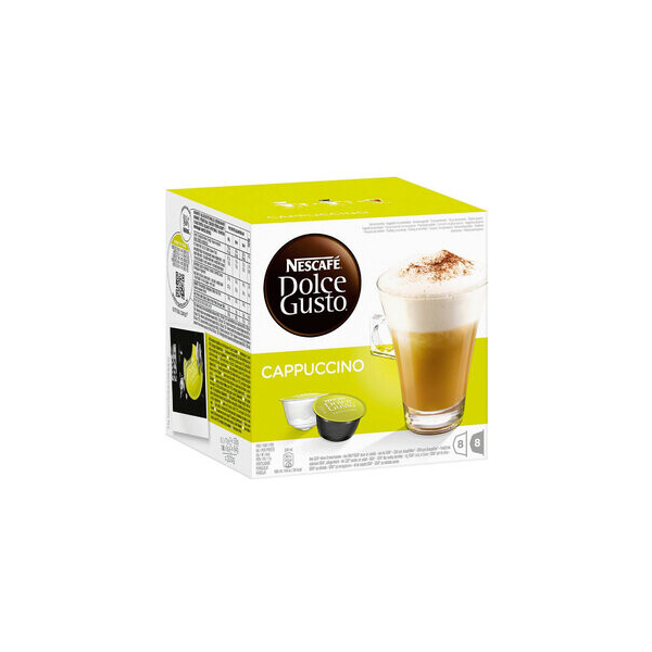 5011546498492 -  Kapsel Dolce Gusto? CAPPUCCINO ergibt 5011546498492 NESCAFÉ 16 Stück