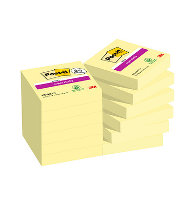 Haftnotizen 7100259816, Super Sticky Notes, gelb