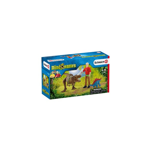 4059433117256 - Dinosaurs 41465 Tyrannosaurus Rex Angriff Spielfiguren-Set 4059433117256 Schleich