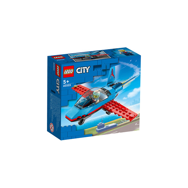 LEGO City 60323 Stuntflugzeug Thüringen Bausatz Bürobedarf 