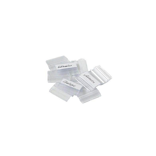 4012473900103 - Karteireiter 9001 35x15mm Hart-PVC transparent 4012473900103 9001 10 Stück