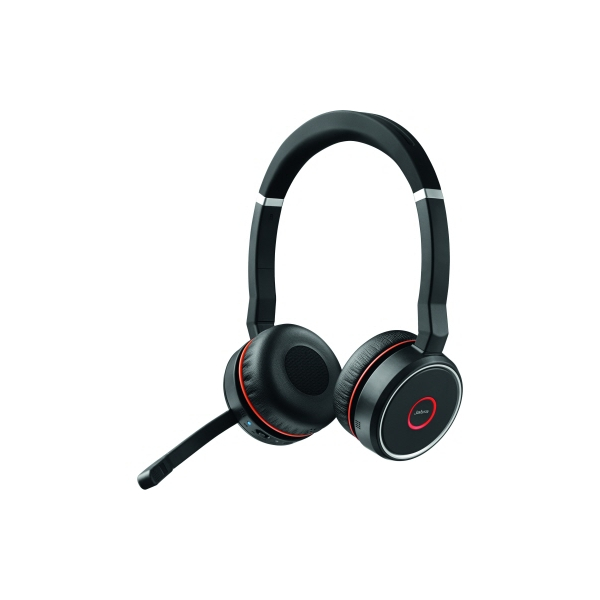 5706991026481 - Evolve 75 Second Edition - MS-Teams Telefon On Ear Headset Funk Bluetooth® kabelgebunden Stereo Schwarz Mikrofon-Rauschunterdrückung Noise Cancelling