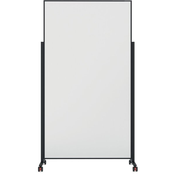 4013695064147 - Vario Magnetisches Whiteboard Freistehend Magnetisch Lackierter Stahl Doppelseitig 100 (B) x 180 (H) cm