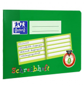 Schreiblernheft 100050100, Lineatur 0 / Schreiblern-Lineatur, A5 quer, 90g, grün, 16 Blatt / 32 Seiten