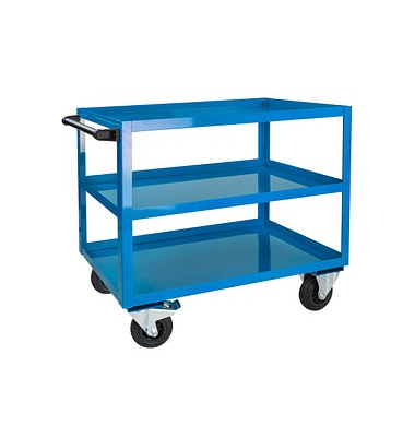 Etagenwagen blau 100,0 x 50,0 x 91,5 cm