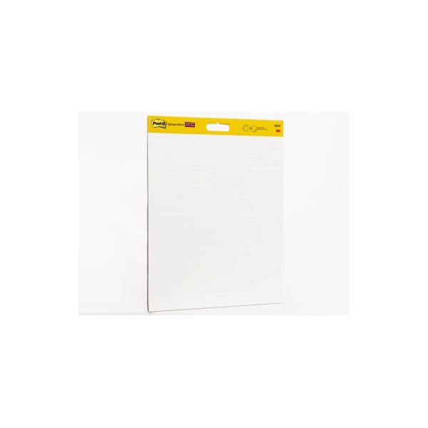 0021200527944 - Post-it Flipchartblock Super Sticky 566 Weiß 508 x 584 cm 2 Stück à 20 Blatt