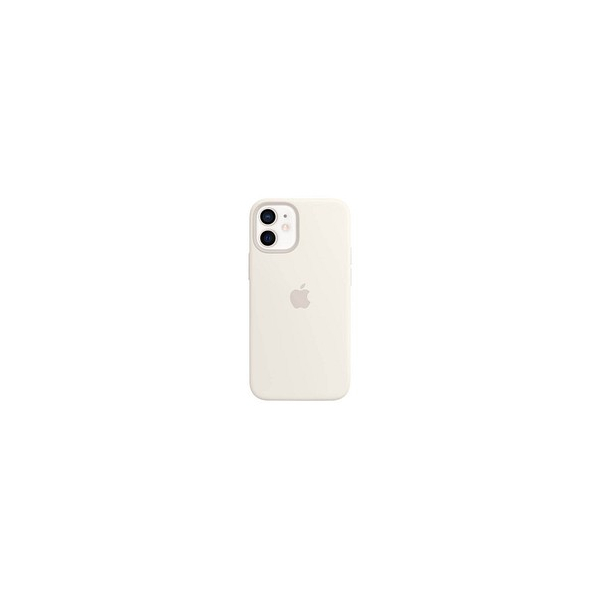 0194252168776 - Silikon Case Handy-Cover für iPhone 12 mini weiß 0194252168776 Apple