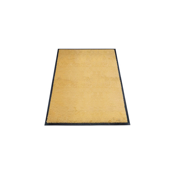 4260698251276 - Schmutzfangmatte miltex Eazycare Style eckig antistatisch UV-beständig waschbar High-Twist-Nylon & Niltrilgummi 800 x 1200 mm sandbeige