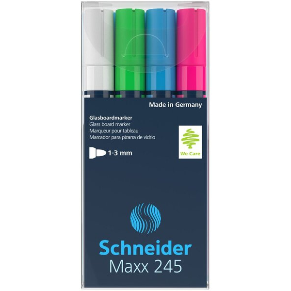 4004675136077 -  Glasboardmarker 471422 farbig sortiert 1-3mm  4004675136077 Schneider