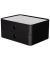 Schubladenbox Smart-Box Allison 1120-13 schwarz/schwarz 2 Schubladen geschlossen