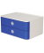 Schubladenbox Smart-Box Allison 1120-14 SnowWhite/RoyalBlue 2 Schubladen geschlossen