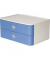 Schubladenbox Smart-Box Allison 1120-84 SnowWhite/SkyBlue 2 Schubladen geschlossen
