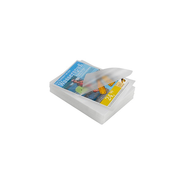 UV-Laminierfolie, glänzend, DIN A4, 21 x 29,7 cm, 100 Stück je Karton