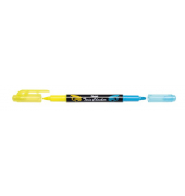 Textmarker Twin Checker, gelbhellblau Strichstärke: 1,0 - 3,5mm