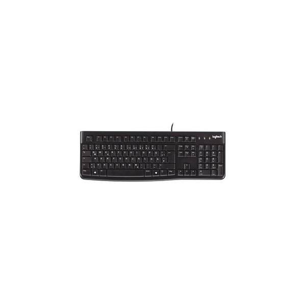 logitech PC-Tastatur K120, mit Kabel - (USB), schwarz Thüringen Bürobedarf
