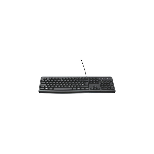 PC-Tastatur K120, - schwarz Bürobedarf logitech (USB), Thüringen Kabel mit