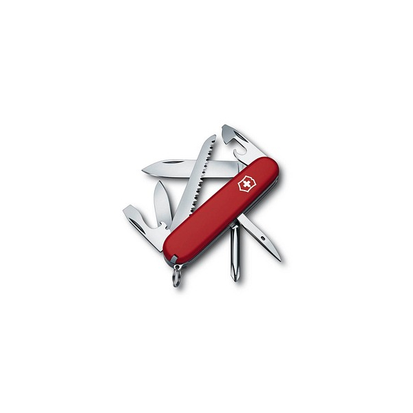 7611160100412 - Hiker Schweizer Taschenmesser rot 7611160100412 VICTORINOX