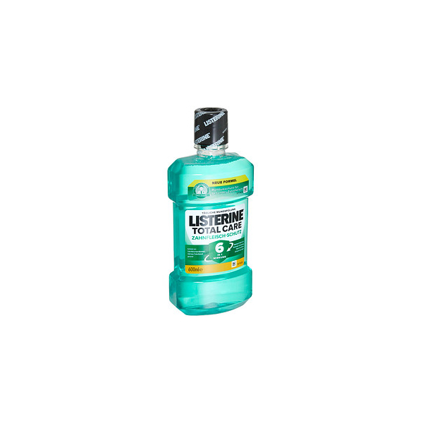 3574661606828 - LISTERINE® Mundspülung Total Care Antibakterielles Mundwasser für gesundes Zahnfleisch 600 ml - Flasche