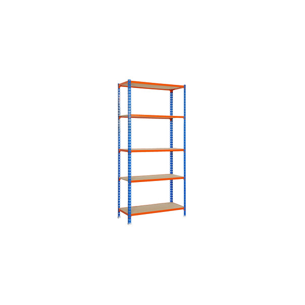 8435104912812 - Schwerlastregal MADERCLICK PLUS 5500 458100025201055 blau orange 1000 x 500 x 2000 cm 8435104912812 Simon Rack