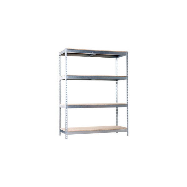 8435104922743 - Schwerlastregal ECOFORTE 1204-4 778100047201244 silber 1200 x 450 x 2000 cm 8435104922743 Simon Rack