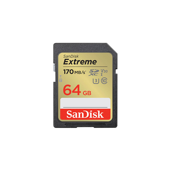 0619659188610 - Speicherkarte Extreme SDSDXV2-064G-GNCIN SDXC Class 10 bis 170 MB s 64 GB 0619659188610 SanDisk