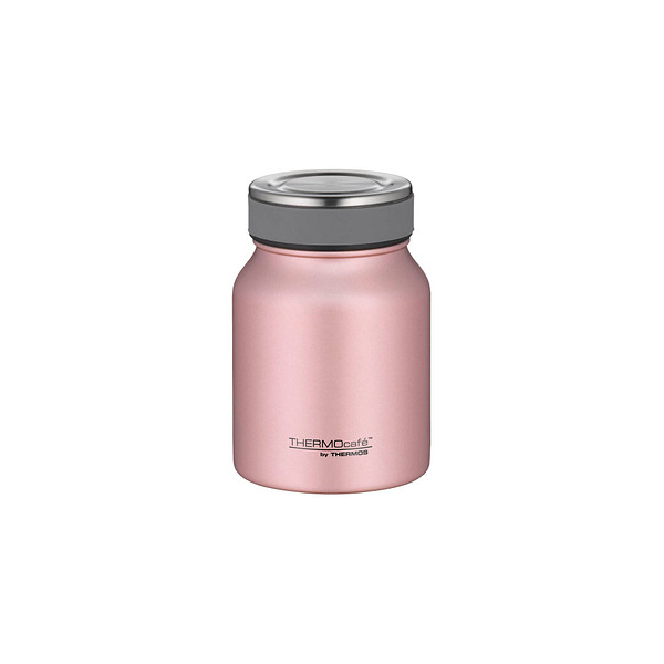 5010576959553 - Thermobehälter THERMOS ThermoCafé Lebensmittelaufbewahrungsbehälter Gr B H L 10 cm x 15 cm x 10 cm rosa (rosé goldfarben) Thermoschüsseln und Thermobehälter Lebensmittelaufbewahrungsbehälter 05 Liter