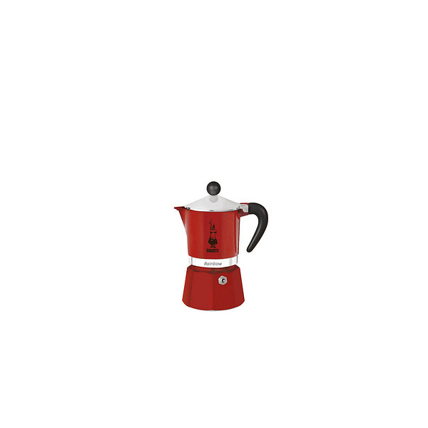 8006363018470 - Rainbow Espressokocher rot 3 Tassen 8006363018470 BIALETTI