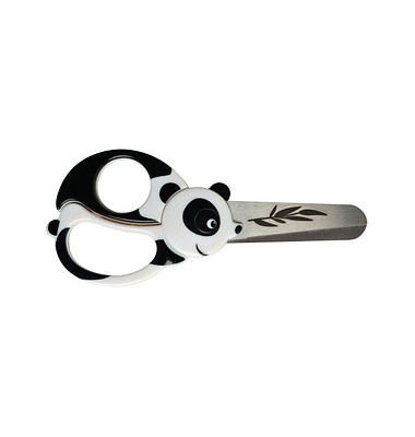 Schere Panda schwarz-weiß 13,0 cm