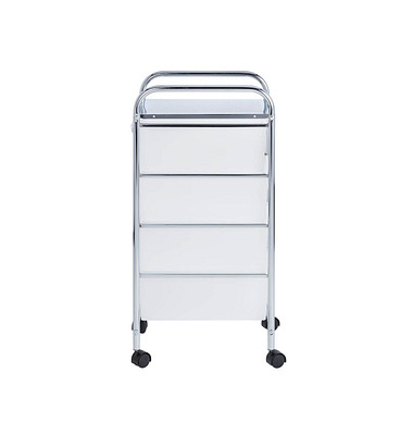 Etagenwagen Messina silber 33,0 x 39,0 x 80,5 cm